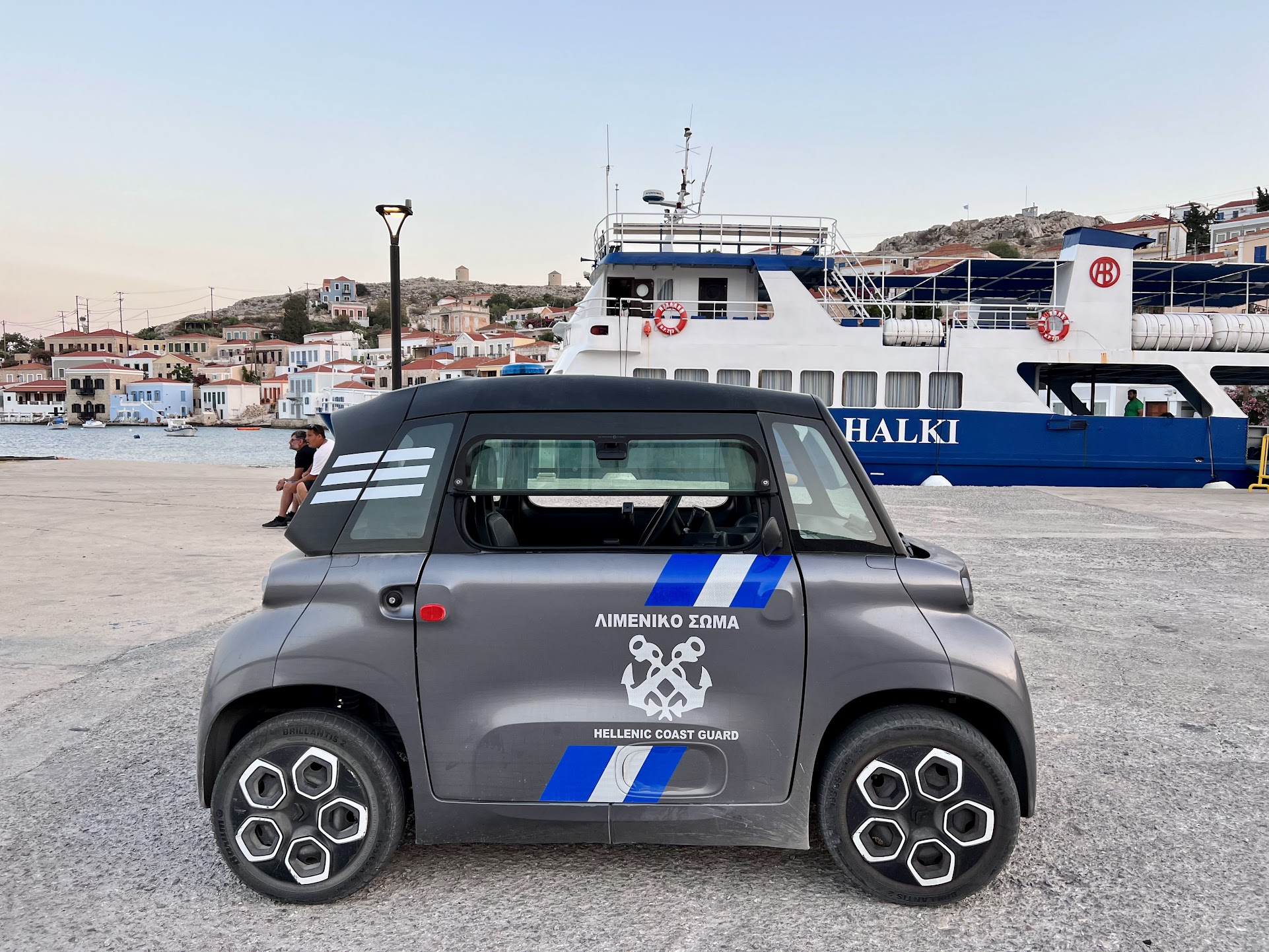 Halki, Greece electric vehicle