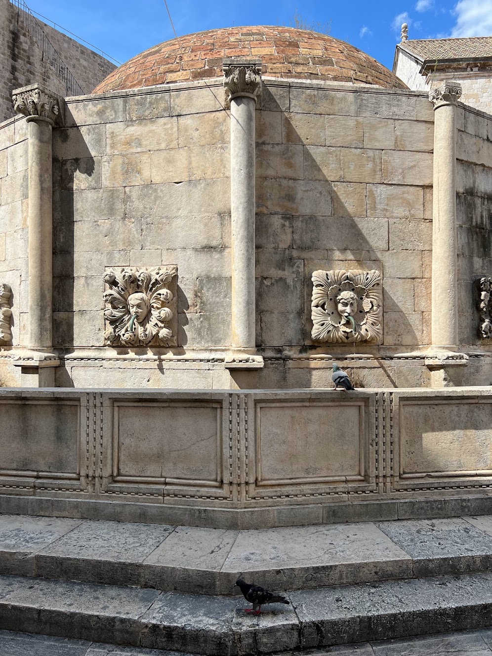 Dubrovnik croatia Onofrio’s fountain 24 hours