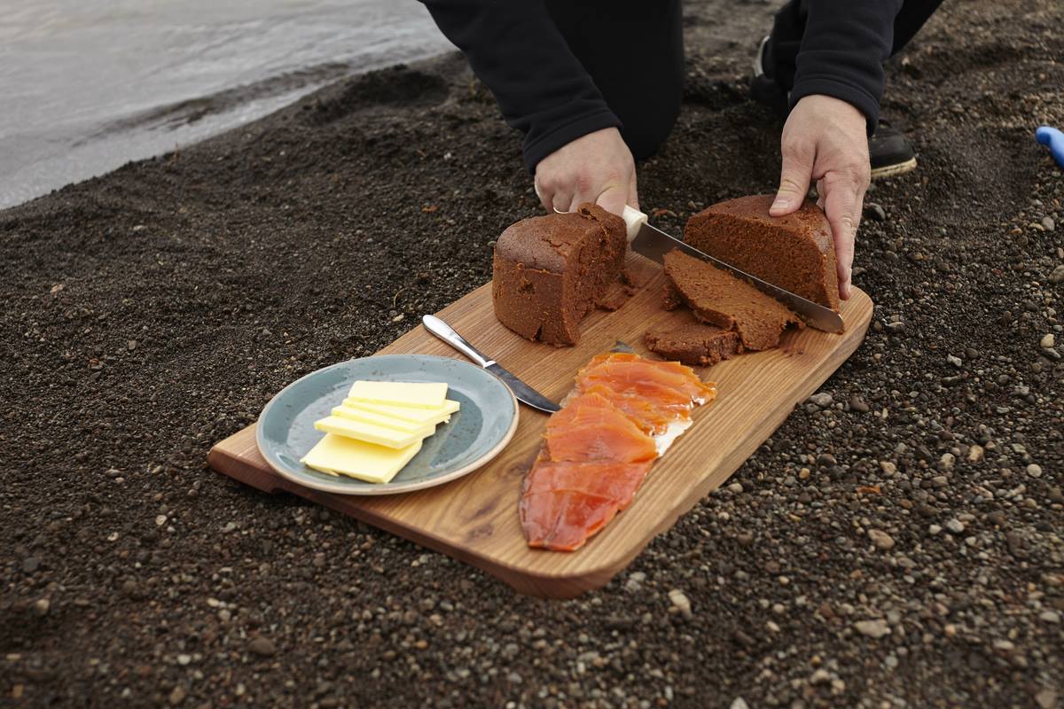 Icelandic hot spring bread food experience Iceland