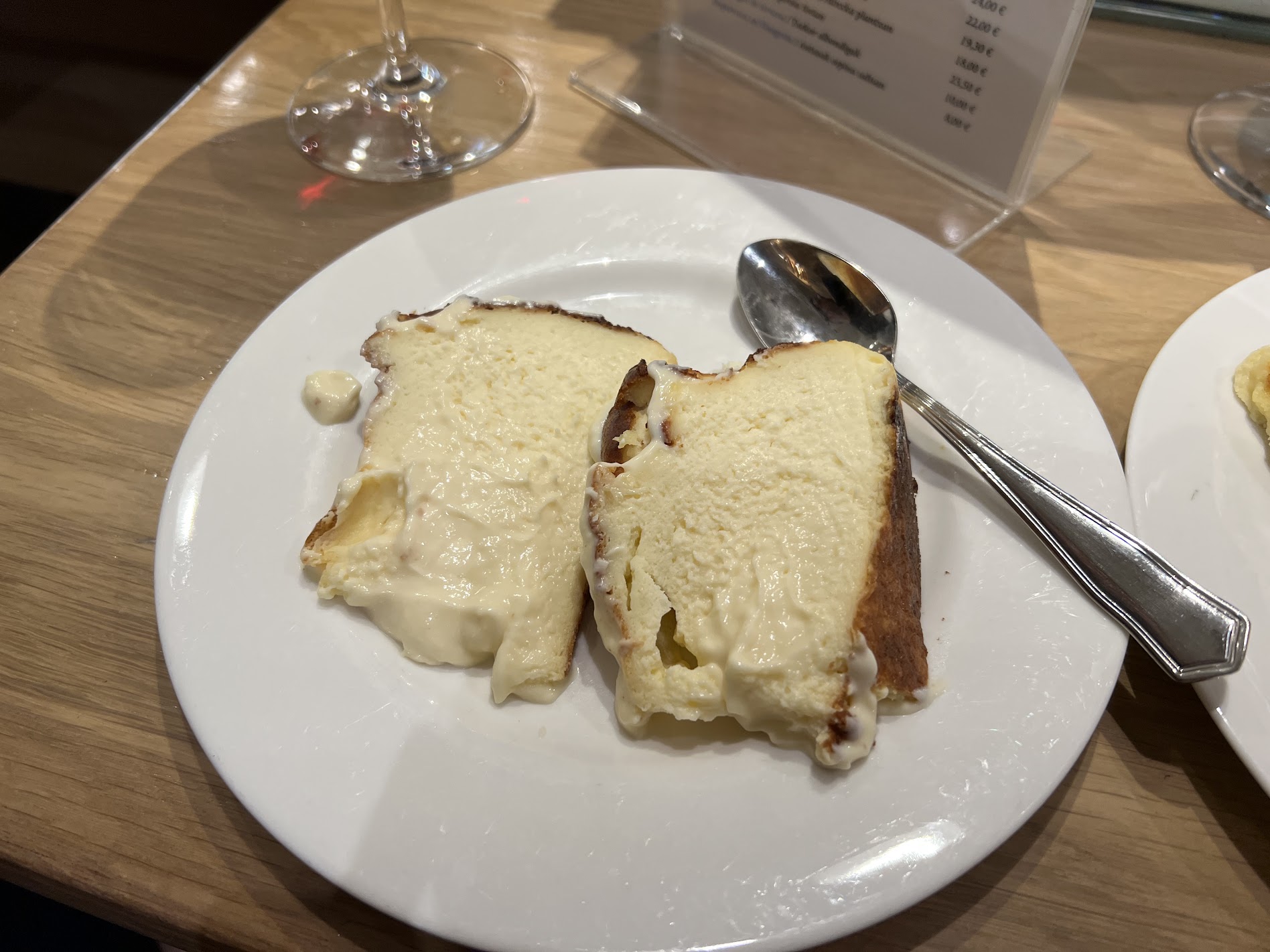 La Vina basque cheesecake