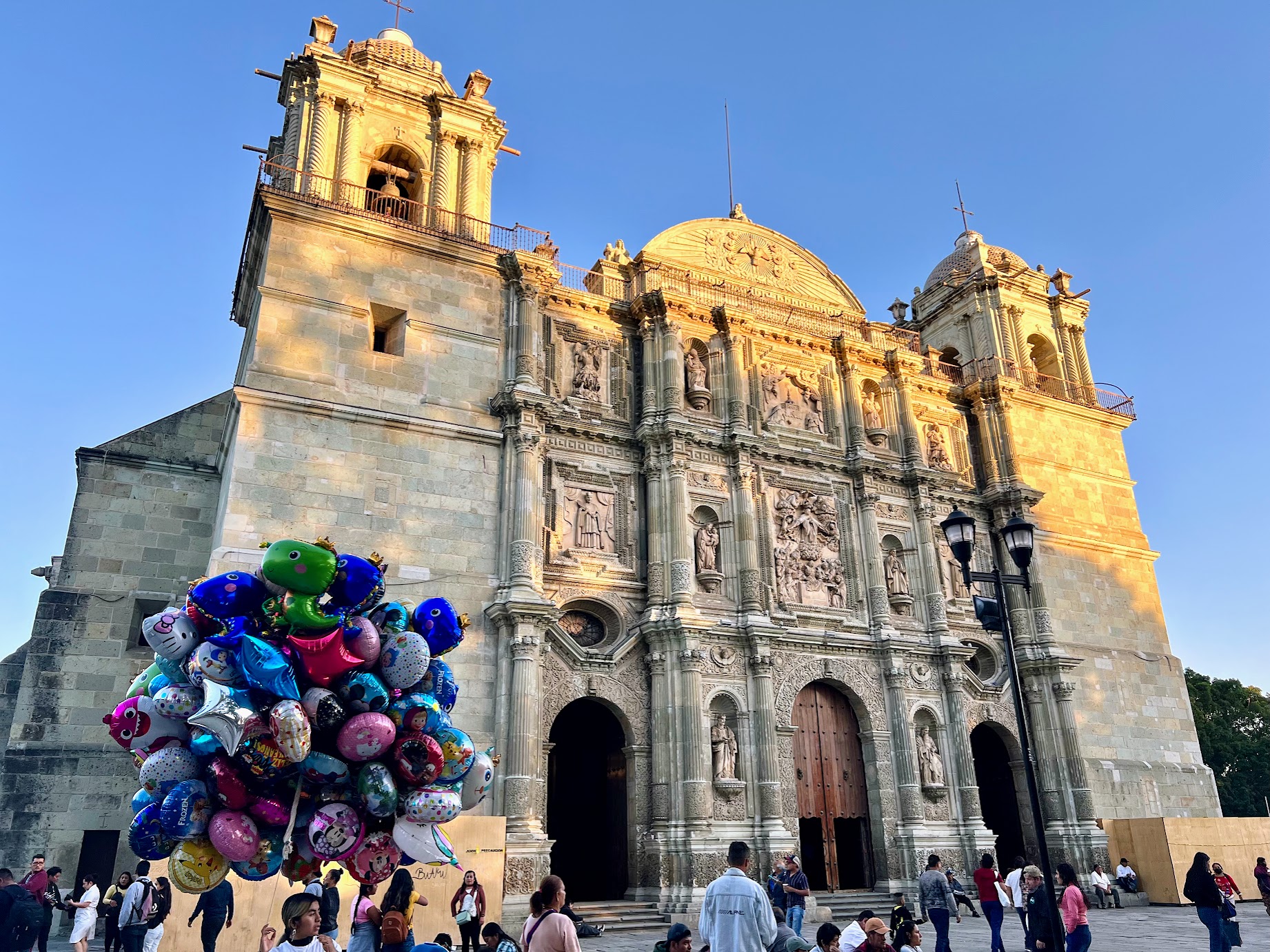 Catedral de Nuestra Señora de La Asunción Cathedral of Our Lady of the Assumption, Oaxaca City top sight church