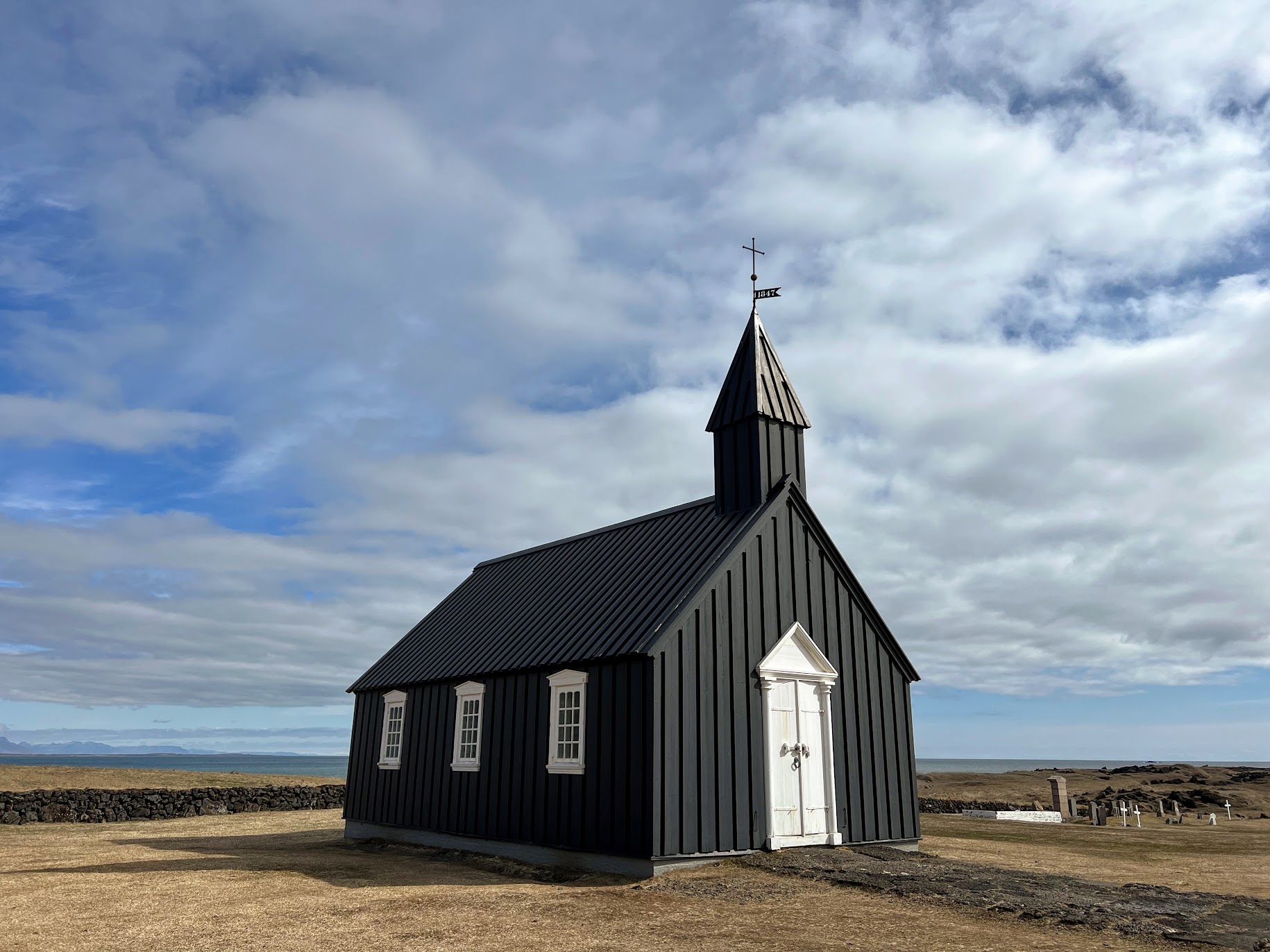 2-day Snaefellsnes Peninsula itinerary Búðakirkja black church Iceland