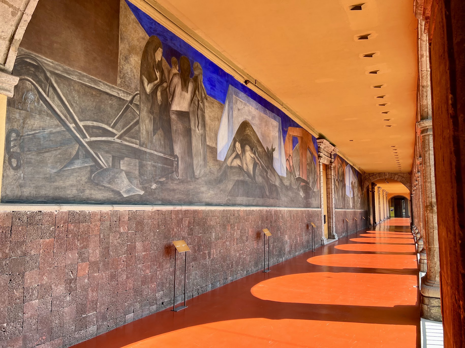 Former College of San Ildefonso antiguo colegio top museum mexico city murals art