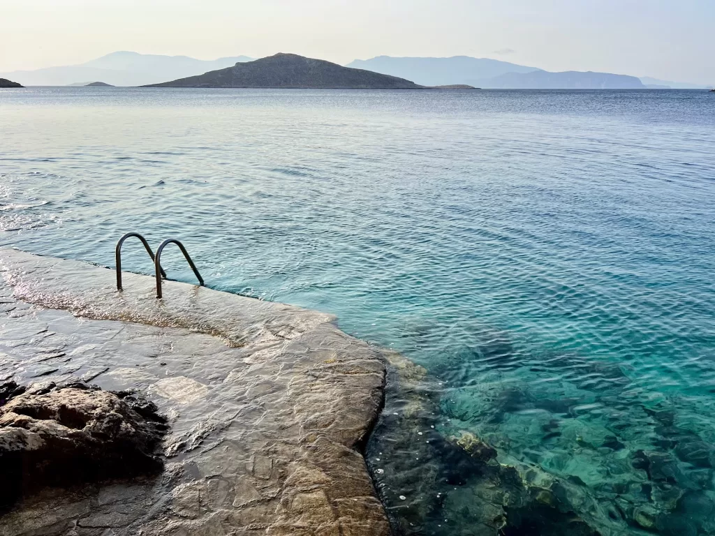 ladyabroadhalkigreece Halki Greece swim dive spot Nimporio