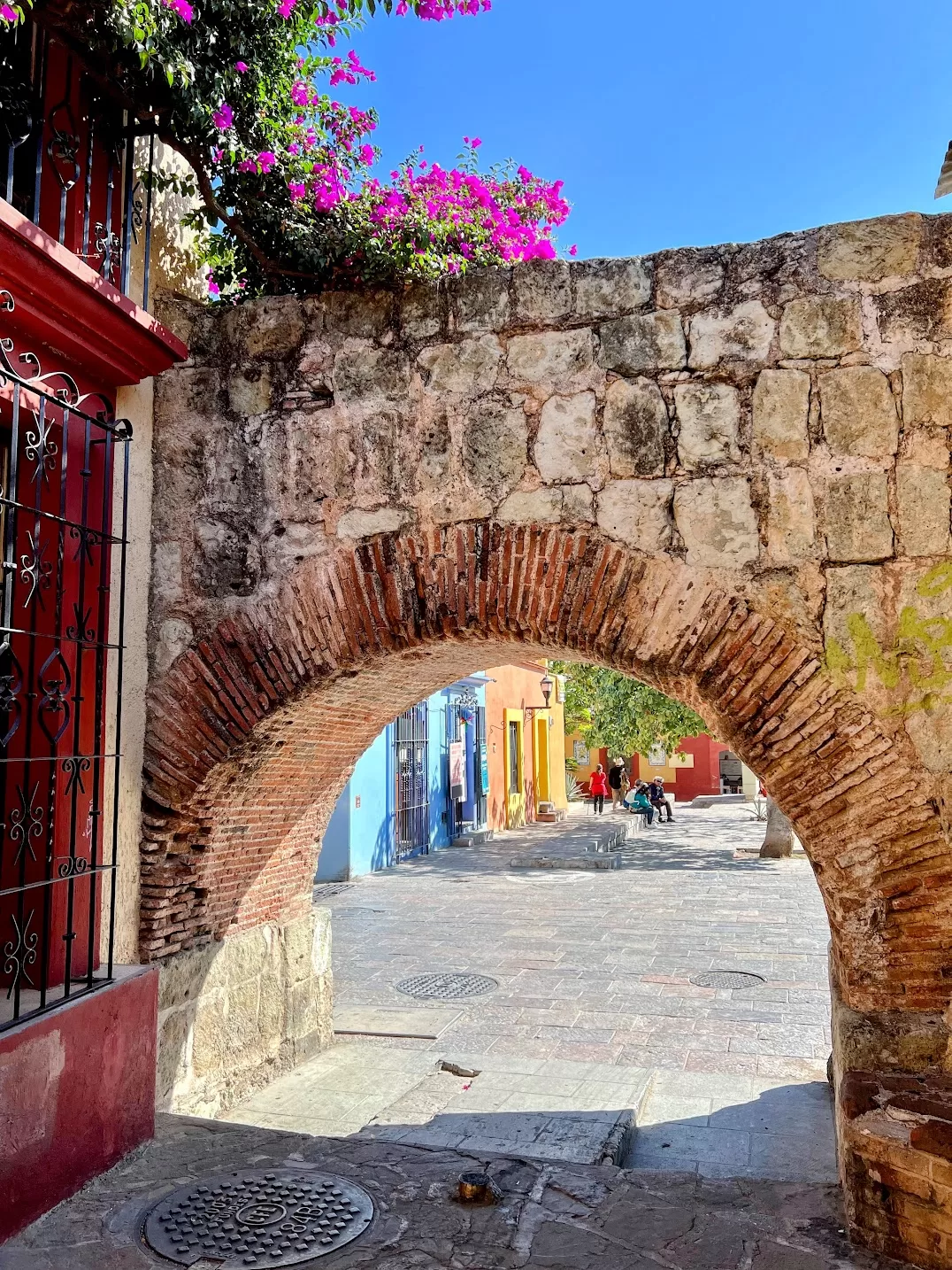 oaxaca city aqueduct