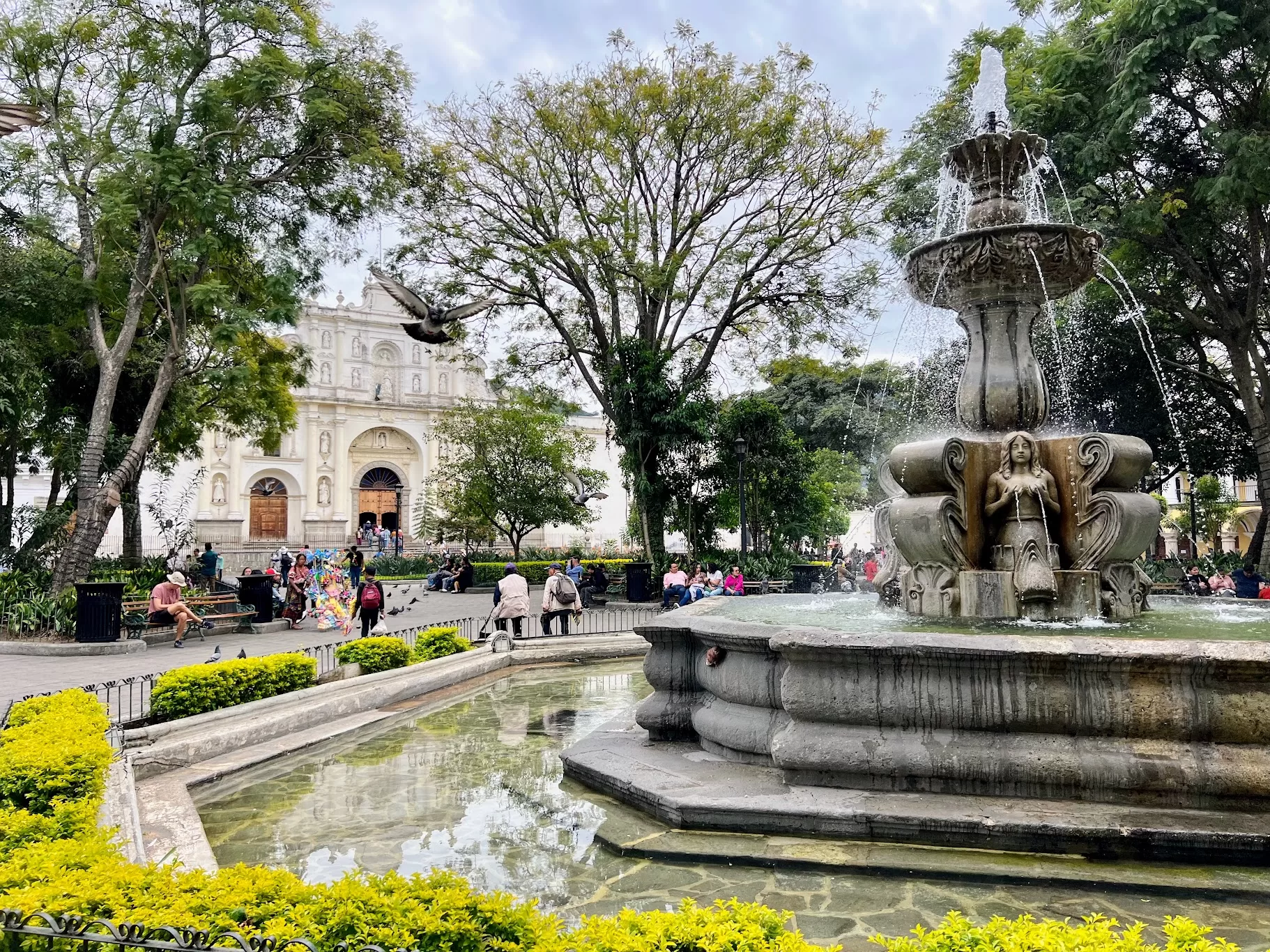 parque central park antigua guatemala main square top can't miss sights