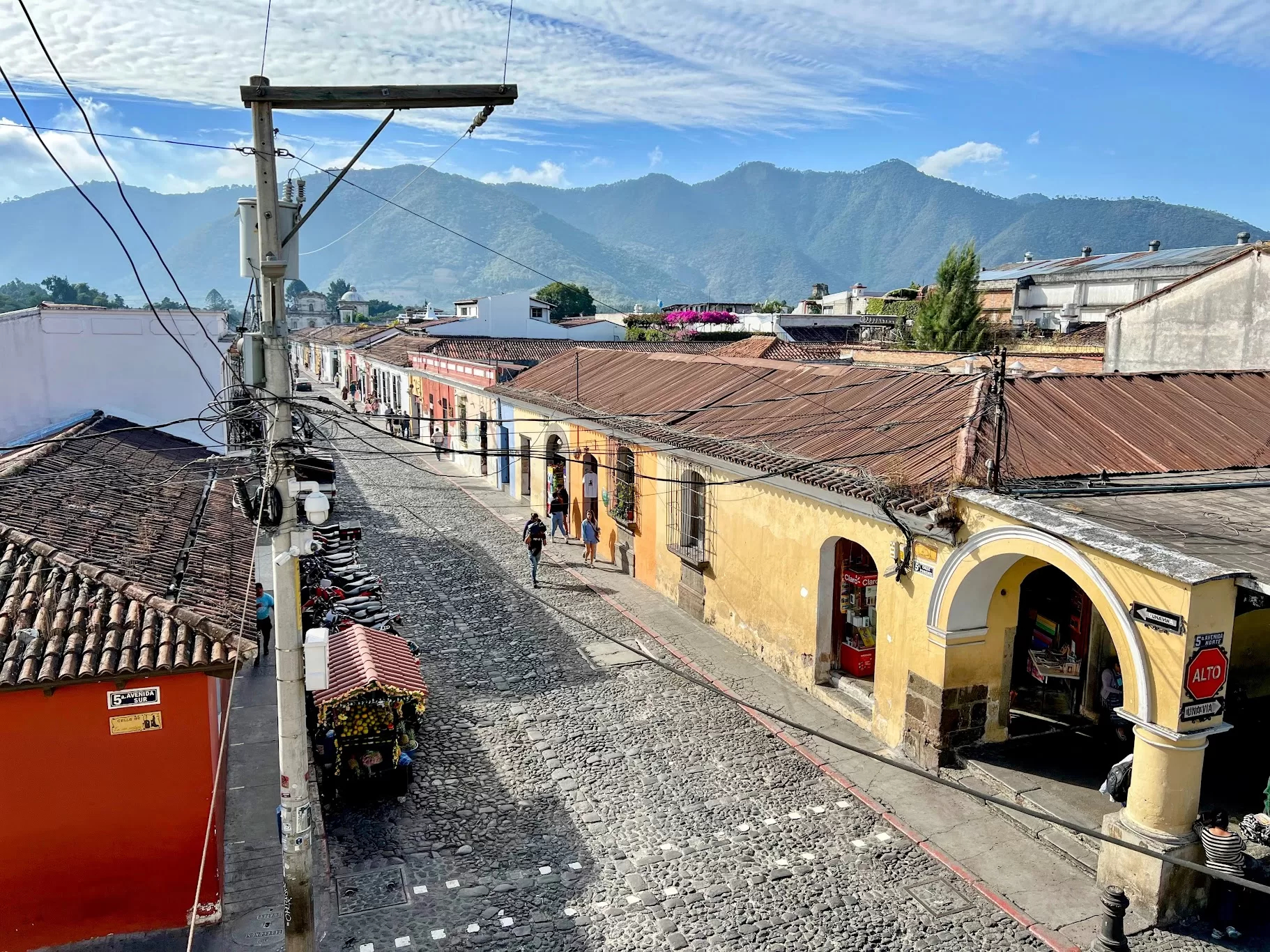 antigua guatemala view