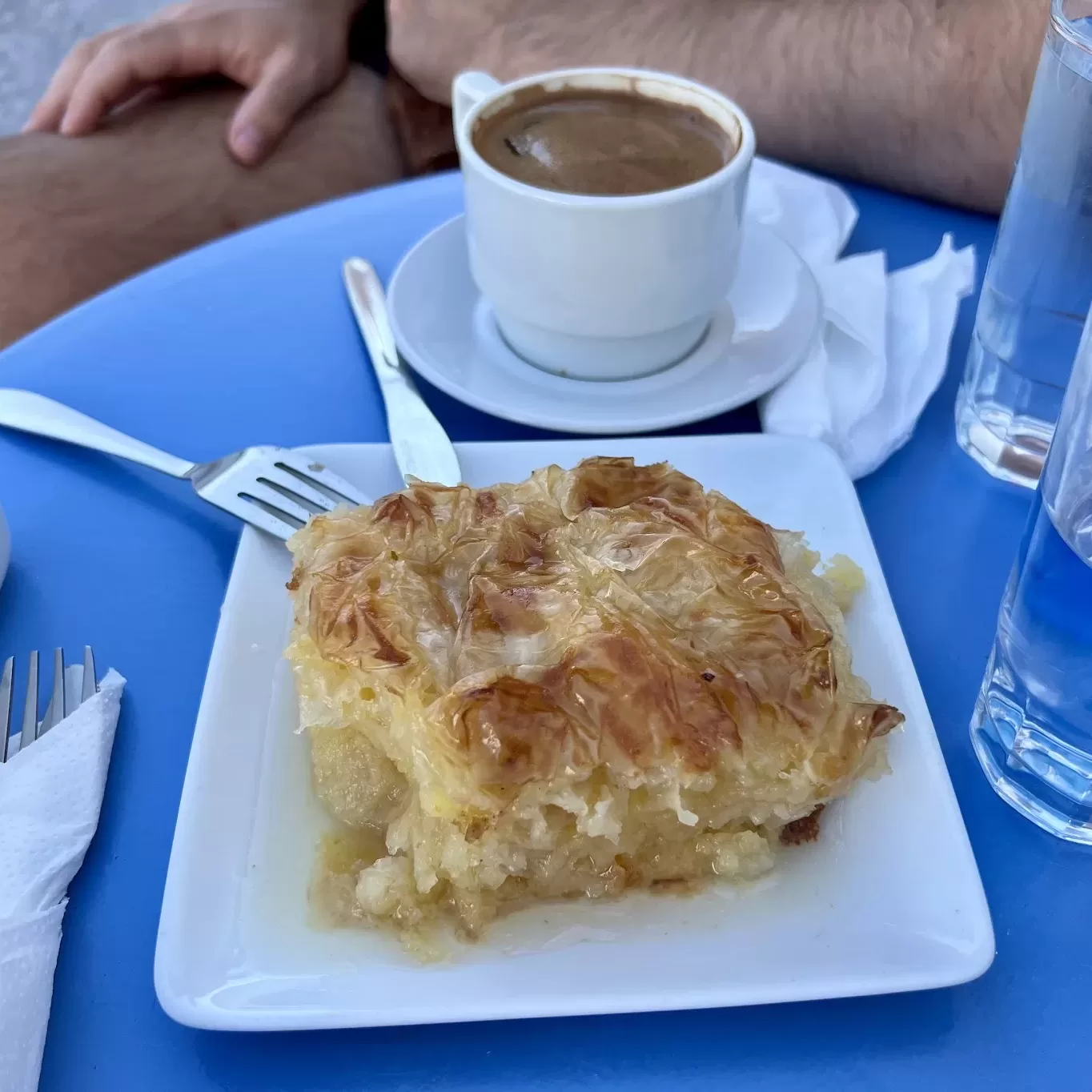 greek dessert greece patsavouropita desserts sweet leros