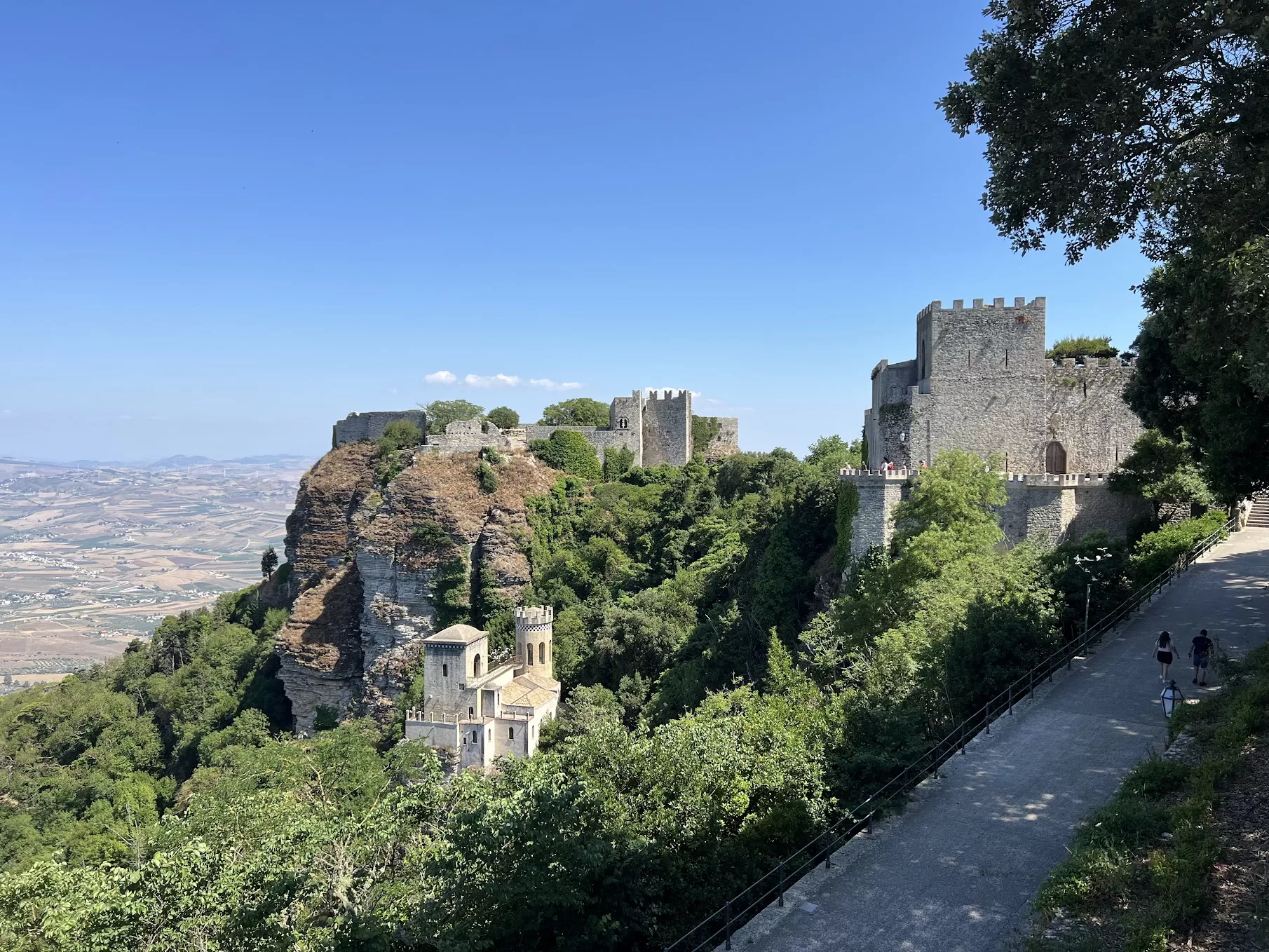 how to travel to Erice from Trapani sicily