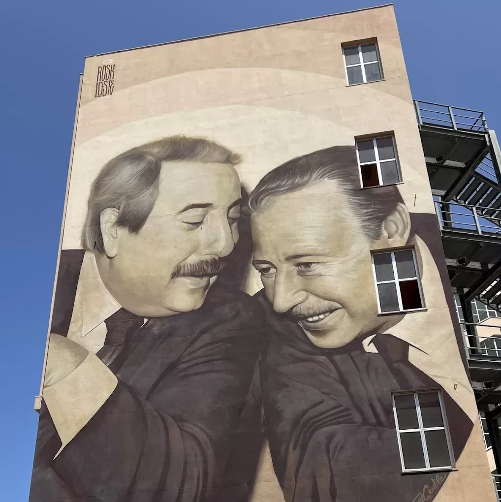 mural Giovanni Falcone and Paolo Borsellino palermo sicily italy mafia What to See & Do in Palermo, Sicily: The Best Sights & Activities