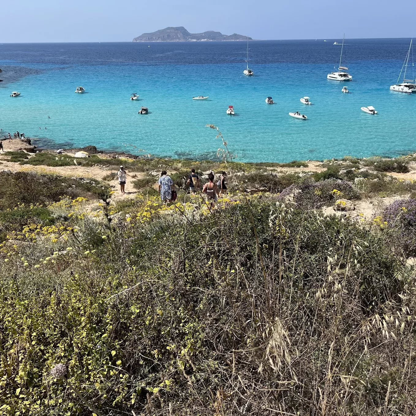 egadi Aegadian islands favignana cala rossa sicily italy