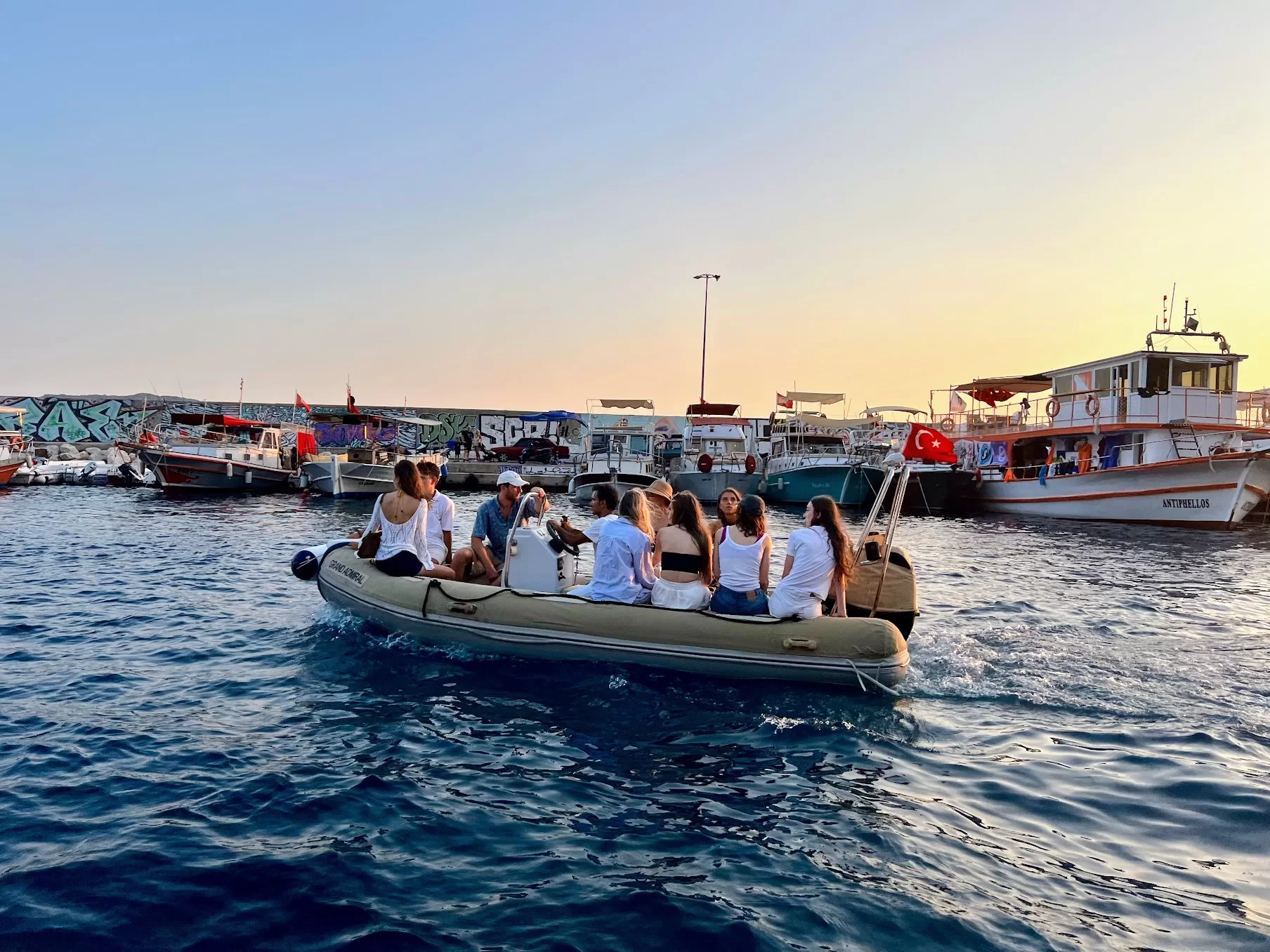Kaş Türkiye kas turkey boat ride